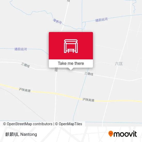 麒麟镇 map