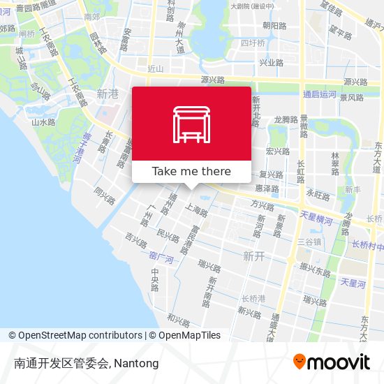 南通开发区管委会 map