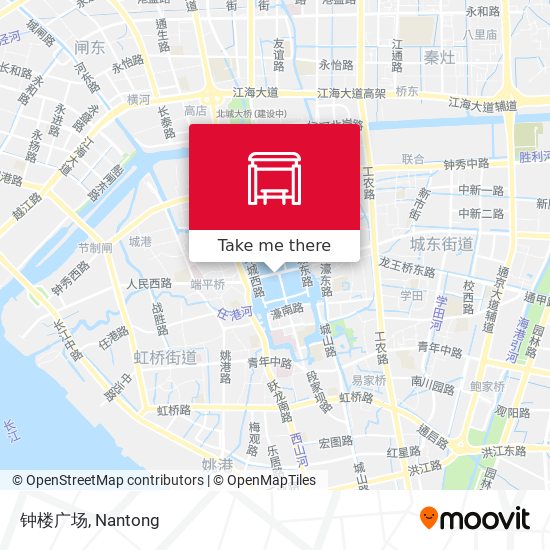 钟楼广场 map