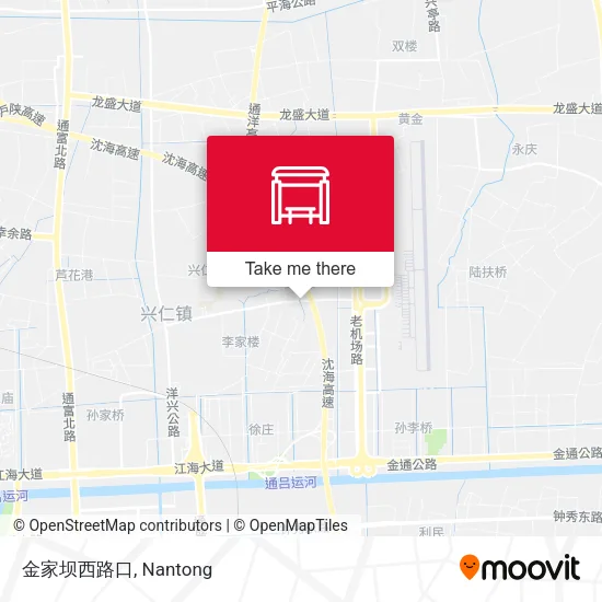 金家坝西路口 map