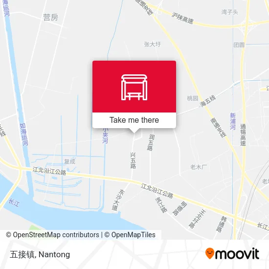 五接镇 map