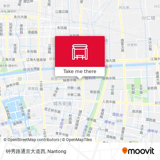 钟秀路通京大道西 map