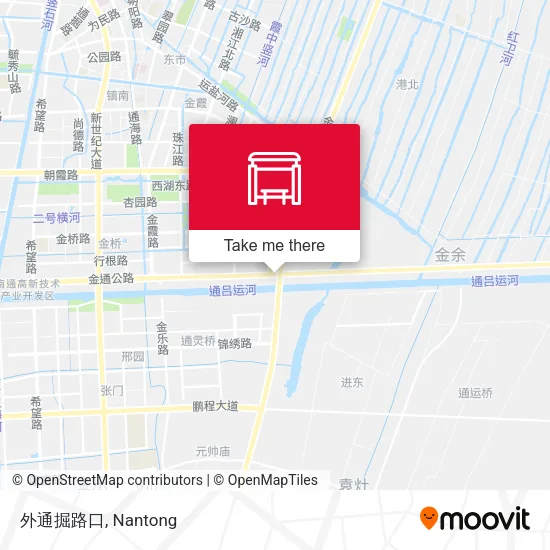 外通掘路口 map