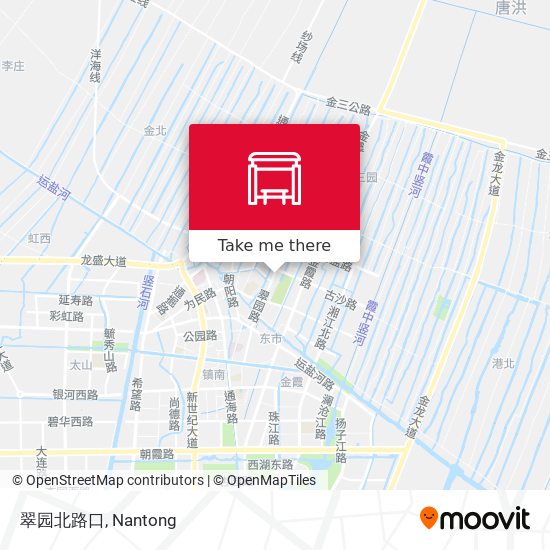 翠园北路口 map