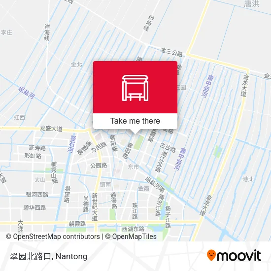 翠园北路口 map