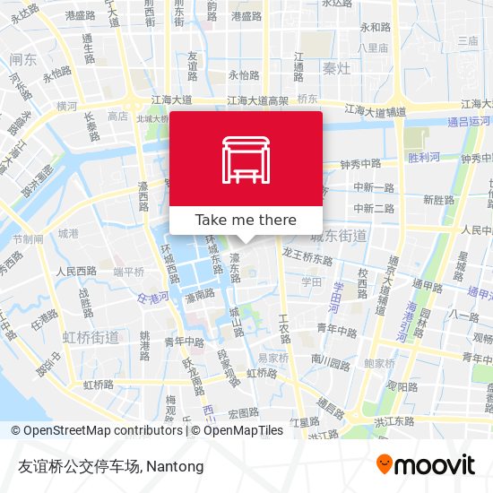 友谊桥公交停车场 map