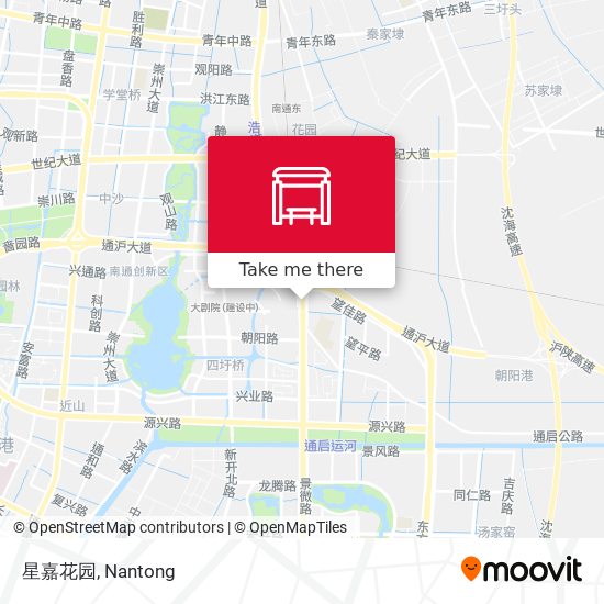 星嘉花园 map