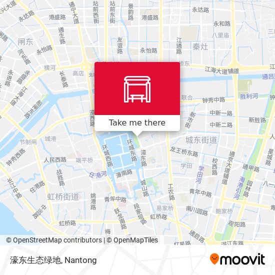 濠东生态绿地 map