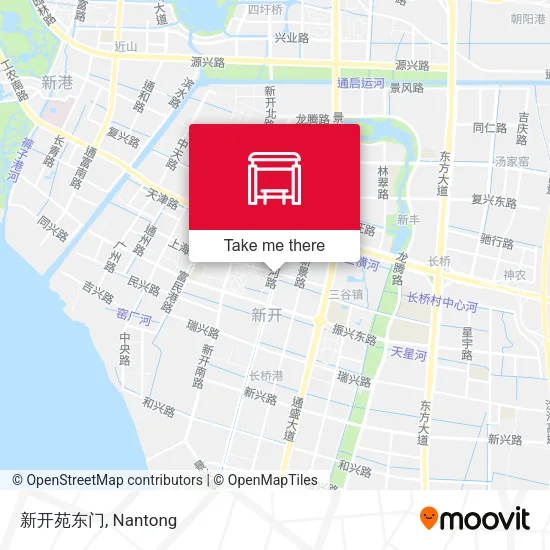 新开苑东门 map