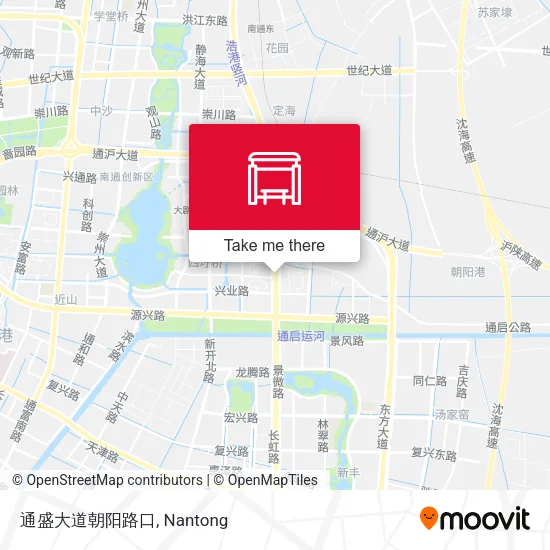 通盛大道朝阳路口 map