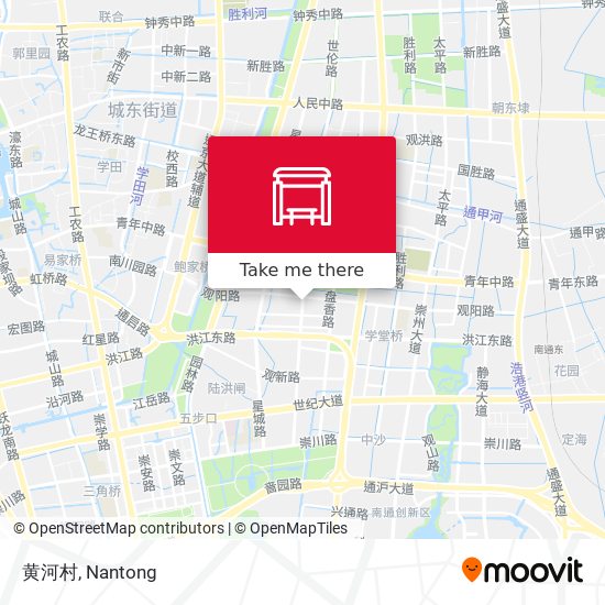 黄河村 map