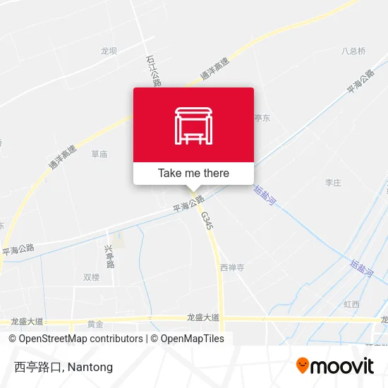 西亭路口 map