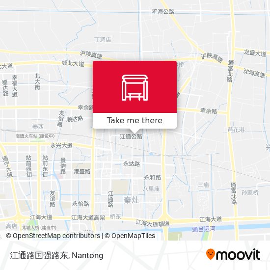 江通路国强路东 map