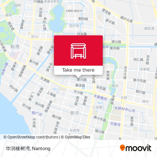 华润橡树湾 map