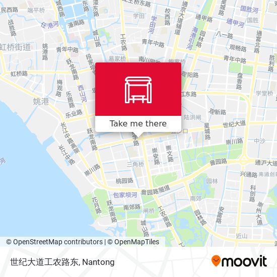 世纪大道工农路东 map