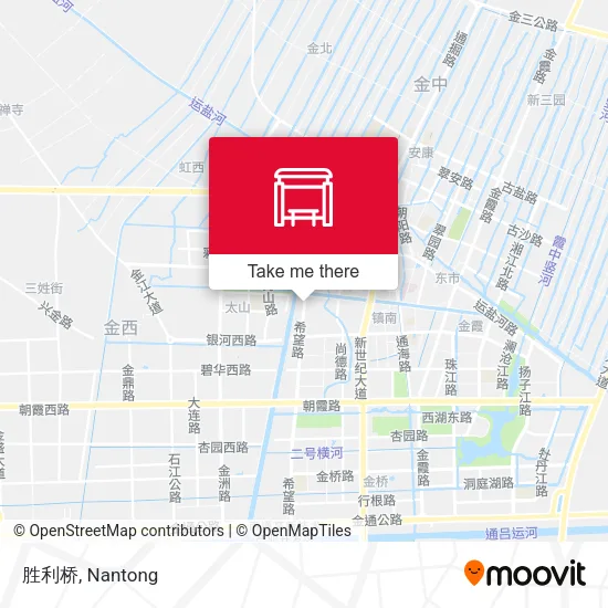 胜利桥 map