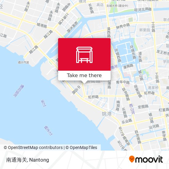 南通海关 map