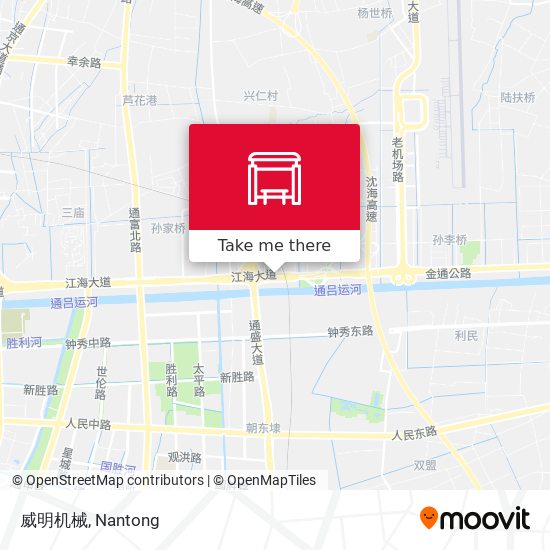 威明机械 map