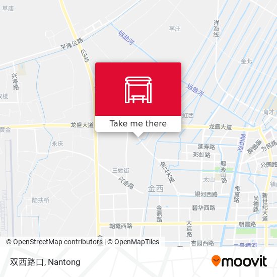 双西路口 map