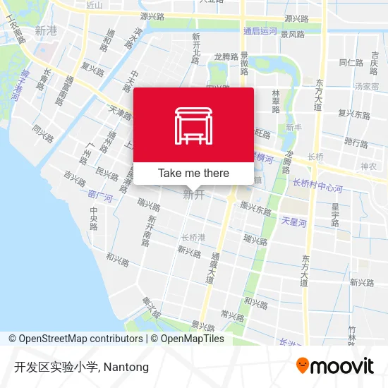 开发区实验小学 map