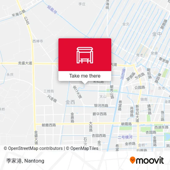 季家港 map