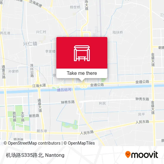 机场路S335路北 map