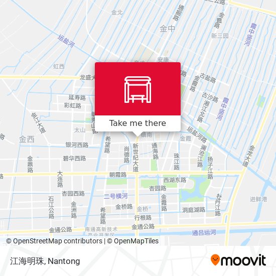 江海明珠 map