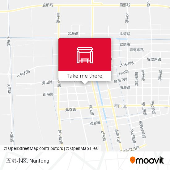 五港小区 map