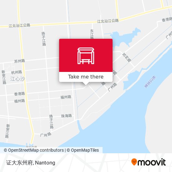 证大东州府 map