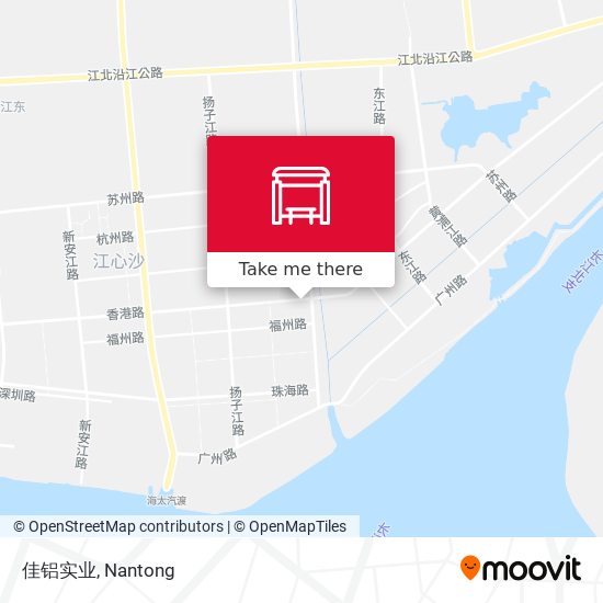 佳铝实业 map