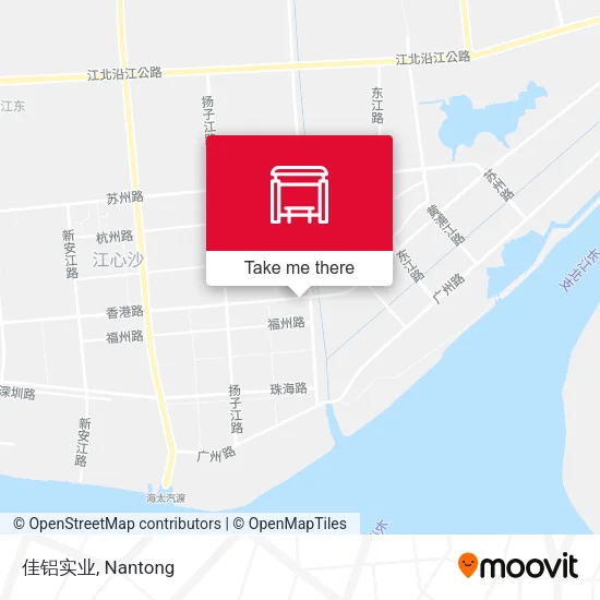佳铝实业 map