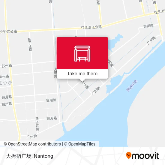 大拇指广场 map