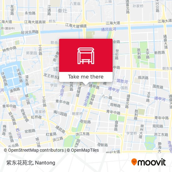 紫东花苑北 map