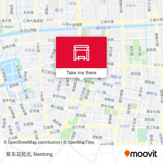 紫东花苑北 map