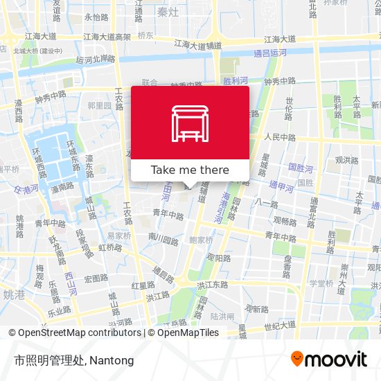 市照明管理处 map