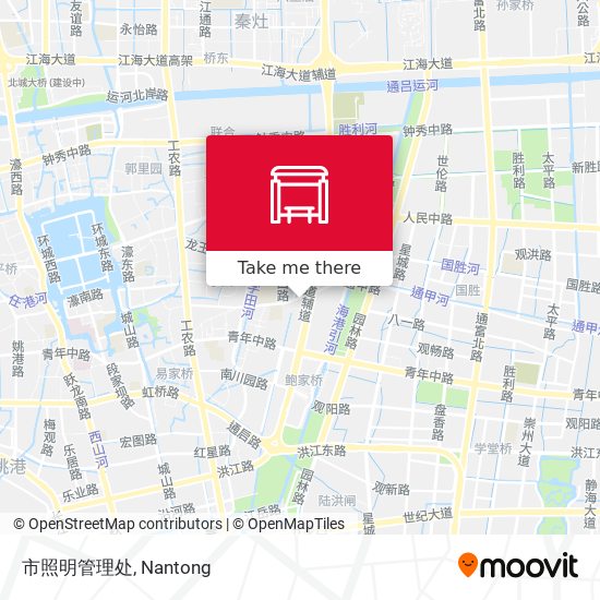 市照明管理处 map
