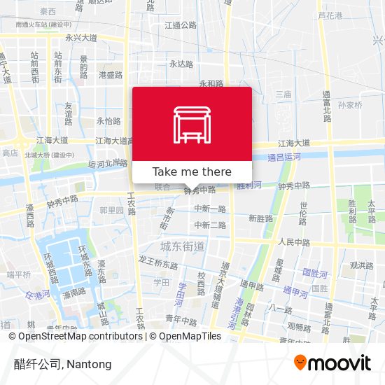 醋纤公司 map