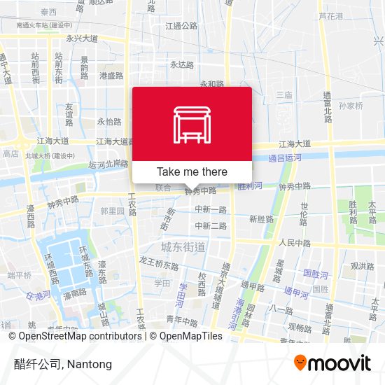 醋纤公司 map