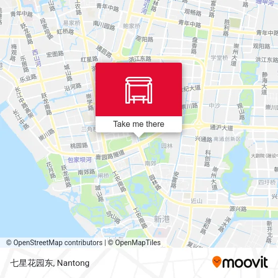 七星花园东 map