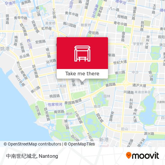 中南世纪城北 map