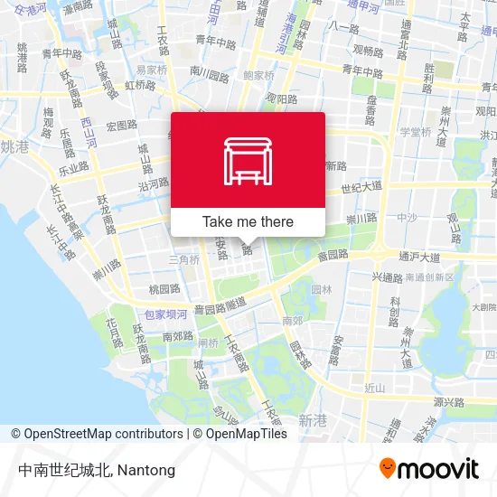 中南世纪城北 map