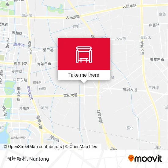 周圩新村 map