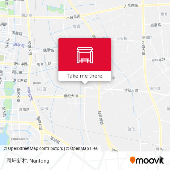 周圩新村 map