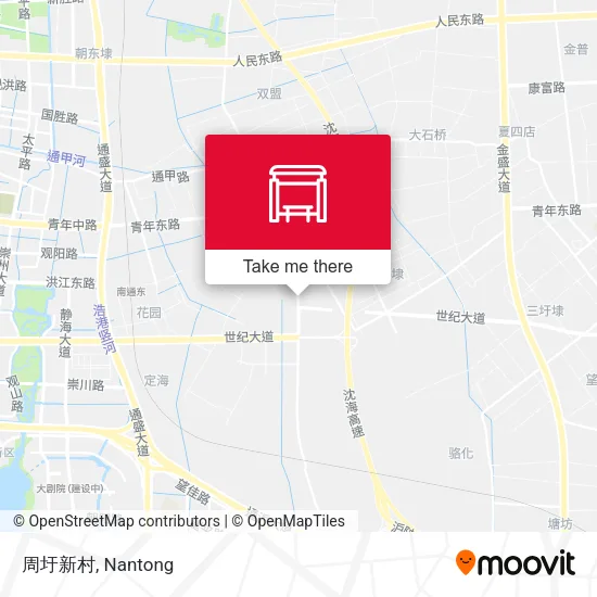 周圩新村 map