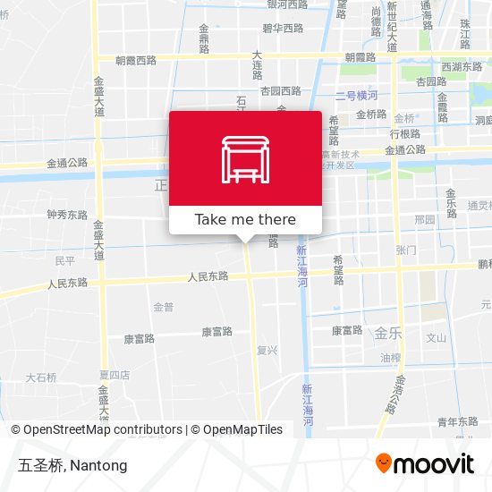 五圣桥 map
