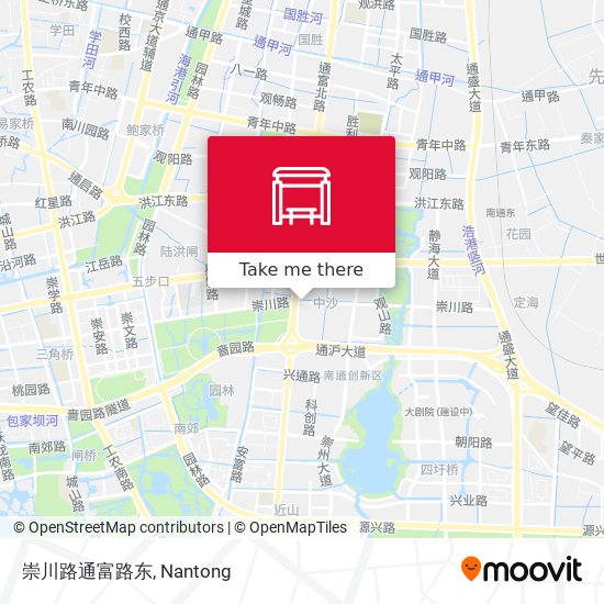 崇川路通富路东 map