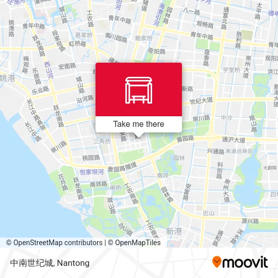 中南世纪城 map