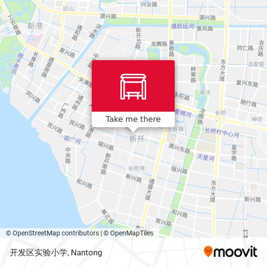 开发区实验小学 map