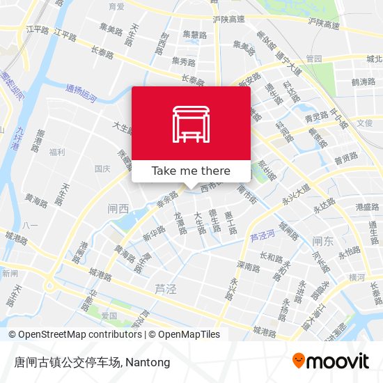 唐闸古镇公交停车场 map