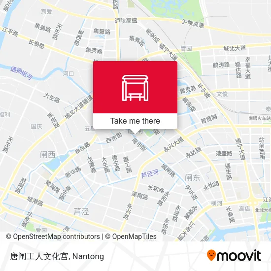 唐闸工人文化宫 map